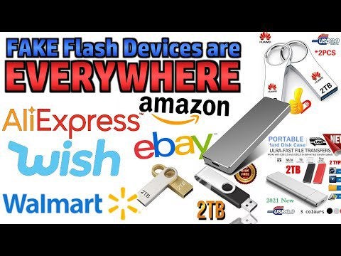 A PSA about fake MicroSD cards. Don't get scammed!