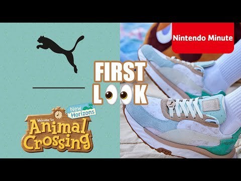 FIRST LOOK - Puma x Animal Crossing: New Horizons collection | Nintendo Minute