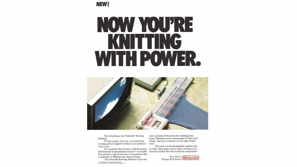 Nintendo's Knitting Machine System (Kitting Game Predecessor, Patent Info, & Working Build)