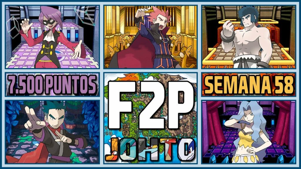 FACIL 7.500 ELITE F2P | COMBATE DE CAMPEONES SEMANA 58 | JOHTO | POKEMON MASTERS EX