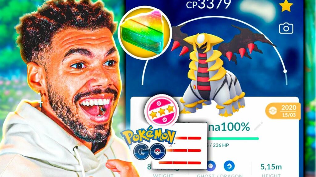 GIRATINA 100% BEST BUDDY FINALMENTE NA MASTER LEAGUE - POKEMON GO | Cris |