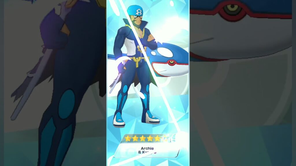 Archie & Kyogre in a nutshell (Pokemon Masters)