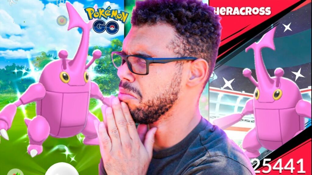 NIANTIC TIROU O SHINY HERACROSS DE MIM - POKEMON GO | Cris |