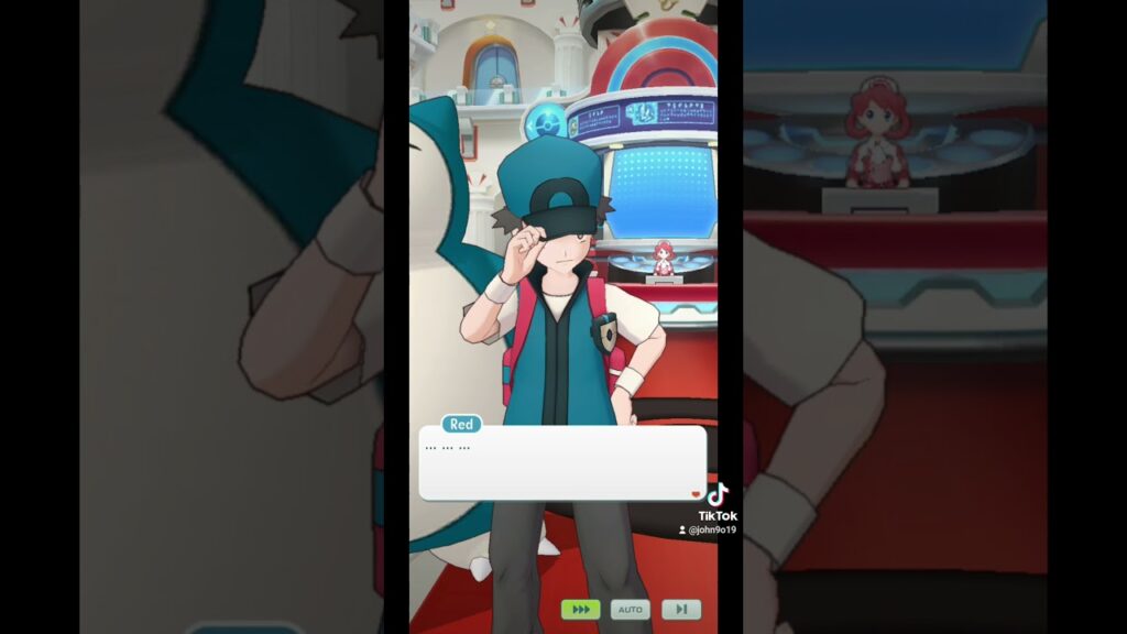 Pokemon Masters EX - New message from Red and Snorlax !