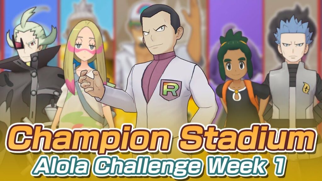 [Pokemon Masters EX] UNLOCKING MASTER MODE - WEEK 1 | Alola Challenge | Champion Stadium - Wave 58