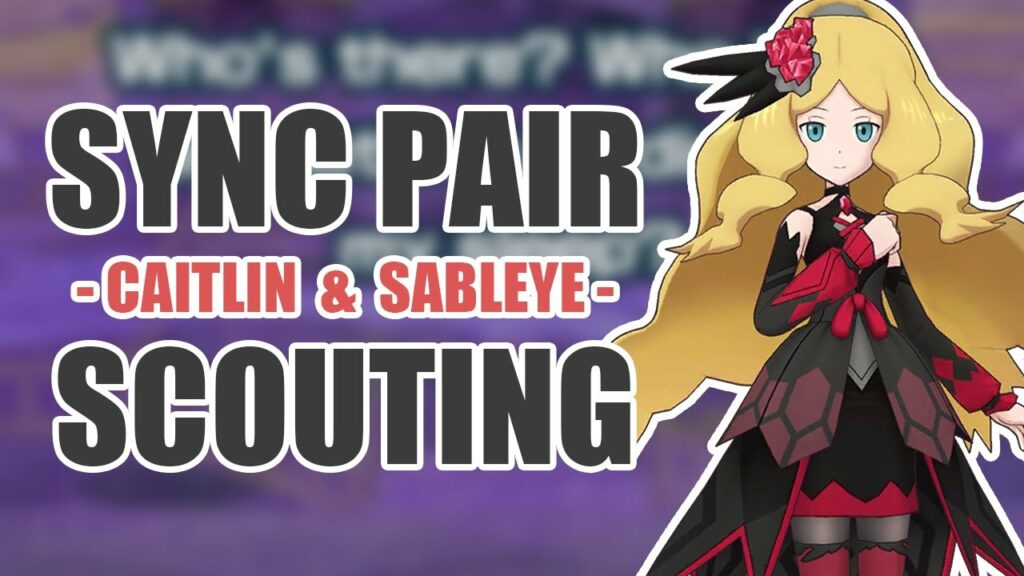 [Pokemon Masters EX] WE FINALLY BROKE THE CURSE!! | Sync Pair Scout - Caitlin (Fall 2021) & Sableye