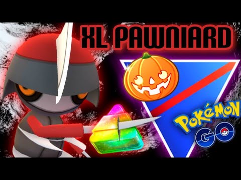 XL Pawniard in Halloween Cup GO Battle League for Pokemon GO // Slice and Dice Magic