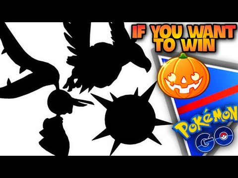 Use this Team *ONLY* if you want to win in GO Battle League Halloween Cup for Pokemon GO