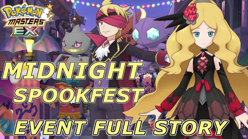Pokemon Masters EX - Midnight Spookfest FULL Event Story