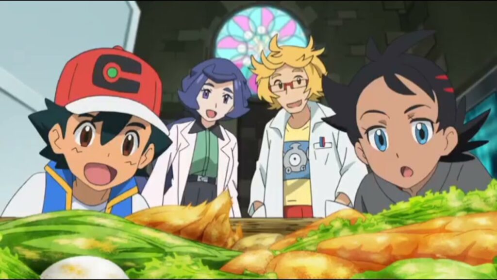 Pokemon Masters Journeys Episode 4 Wow and check out the veges