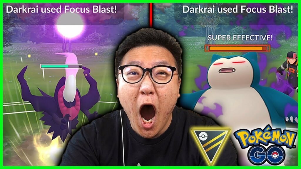 This Feels SOOOO GOOD! Darkrai One Hit KO Pokemon in Go Battle League in Pokemon GO
