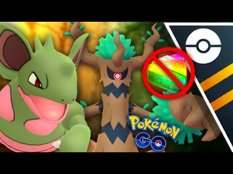 Trevenant in Ultra Premier Classic for Pokemon GO // Lvl 40 Shiny Nidoqueen you need it
