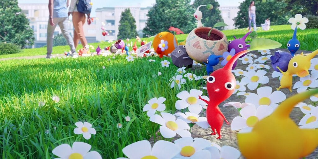Pikmin Bloom is now available to download on iOS and Android in the US, Canada, and the rest of the Americas