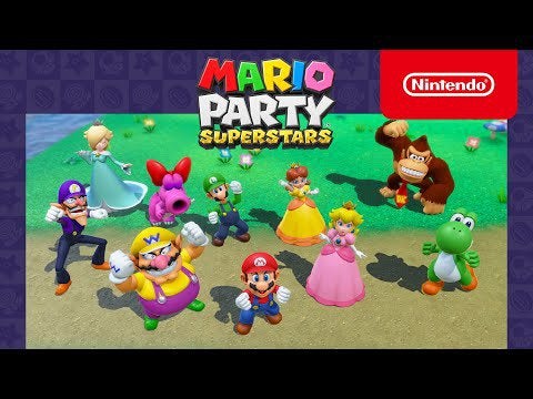 Party like a superstar in this classic collection – Mario Party Superstars (Nintendo Switch)