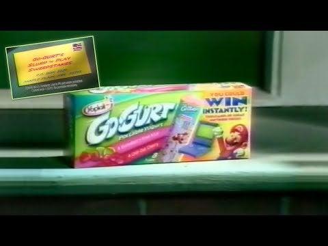 Go-Gurt "GAME BOY ADVANCE" Commercial (2004)