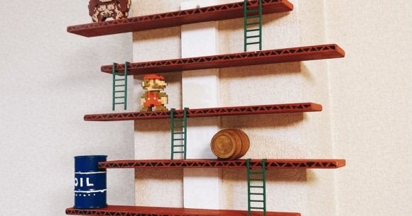 Want to turn Ikea shelves into an awesome Nintendo interior? Japanese game fan shows how【Photos】