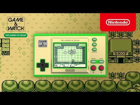 The legend is in your hands – Game & Watch: The Legend of Zelda