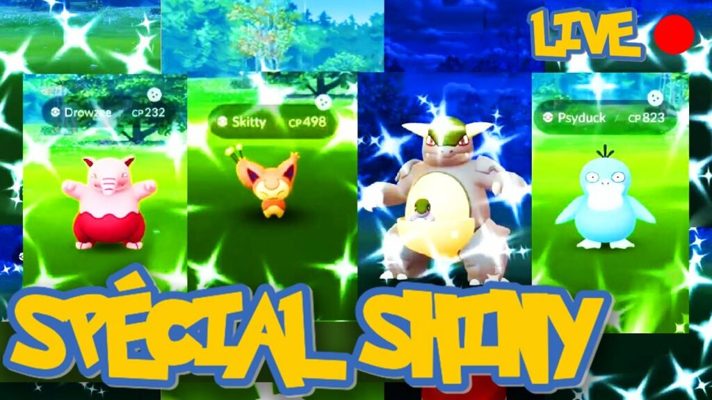 POKEMON GO LIVE SPECIAL SHINY !! LIVE FR/US