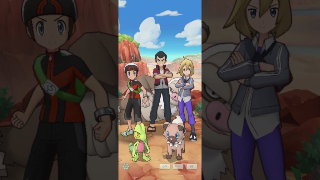 Pokemon Masters: EX - Chapter 7: Bravery Is Half The Victory Gameplay Walkthrough - No Commentary