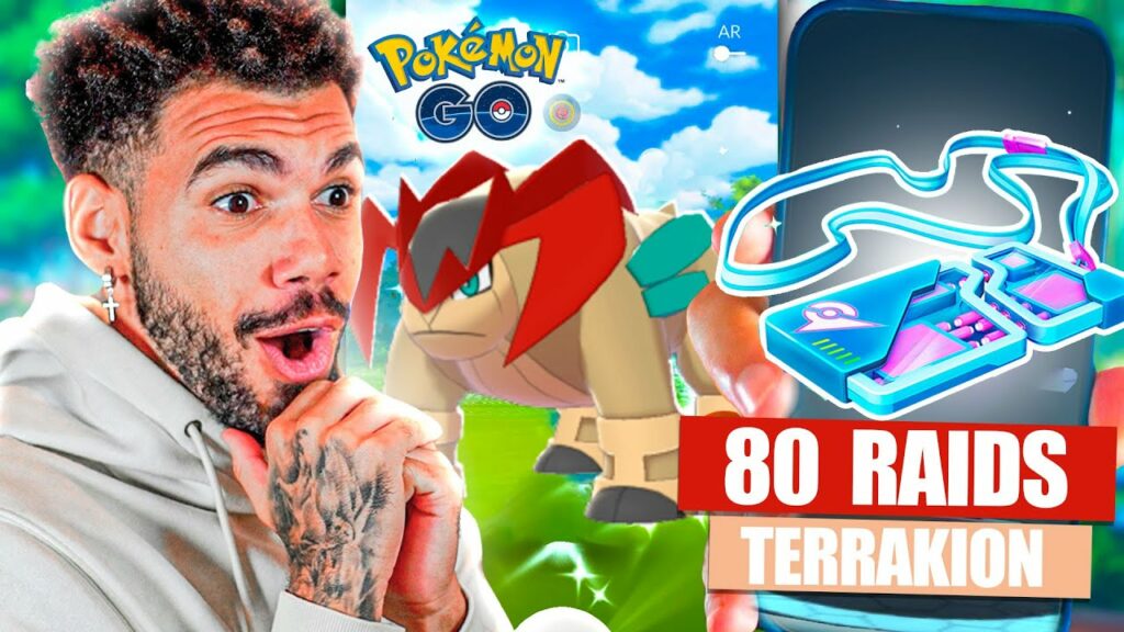 CHEGAMOS EM 80 RAIDS & SAGA DO TERRAKION SHINY - POKEMON GO | Cris |