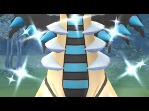 Ooo.. Shiny giratina on first raid