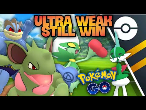 Team 3x Weak to Psychic in Ultra GO Battle League Pokemon GO // Everyone laughing at Psychic types