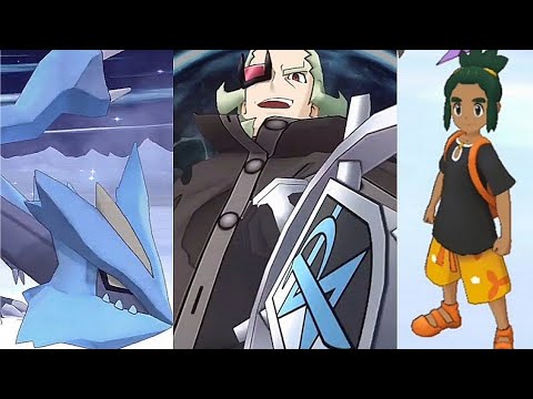 Ghetsis & Kyurem Dragonbreath DPS vs 1500p Dragon Weak Hau | Pokemon Masters EX