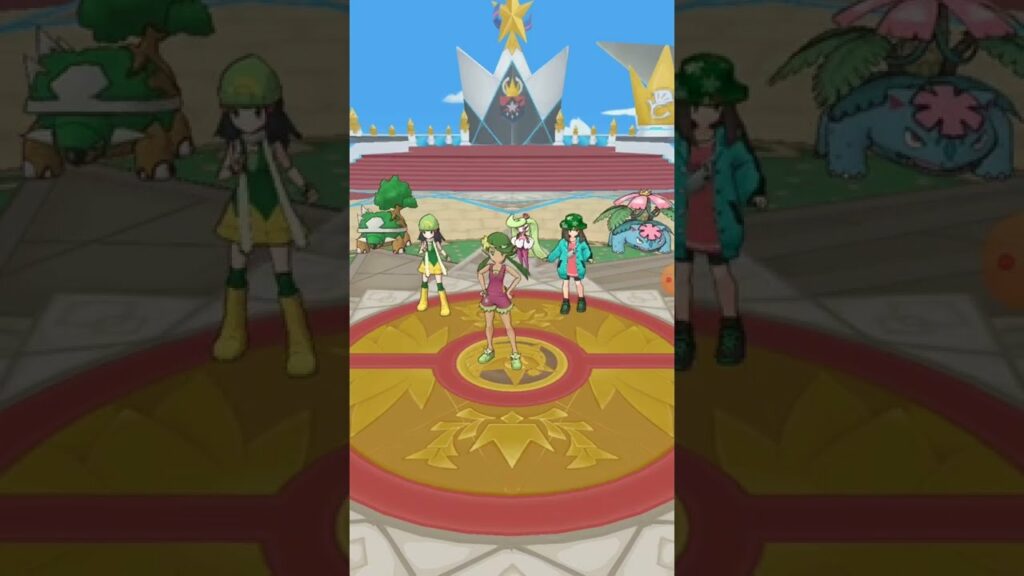Pokemon Masters EX - Mallow + SS Leaf + Dawn vs. Marshal CS MM (3000 Points)