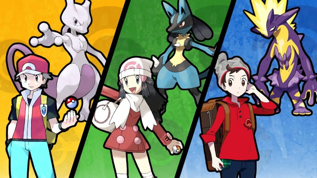 Every Pokemon Protagonist's Team