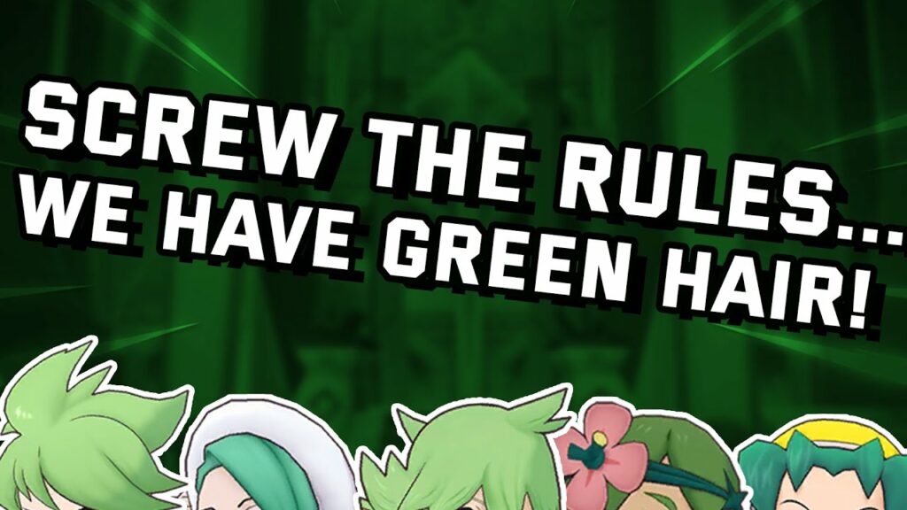 GREEN HAIRED Sync Pairs Champion Stadium | Pokemon Masters EX