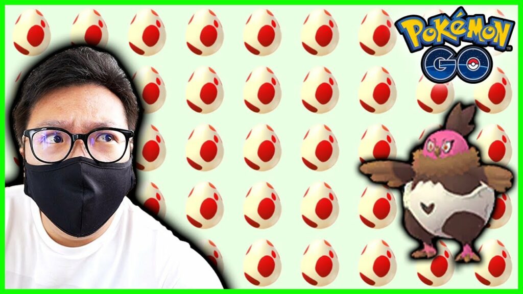 Hatching 50 12km Strange Eggs for Shiny Vullaby in Pokemon GO