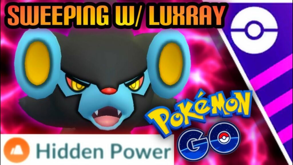 Psychic Fangs Luxray sweep in Master GO Battle League for Pokemon GO // Hidden Power ground Luxray