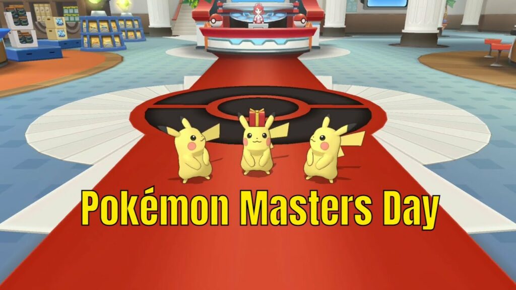 Starting a new account on Pokemon Masters Day!! 25gems Happy Scout!
