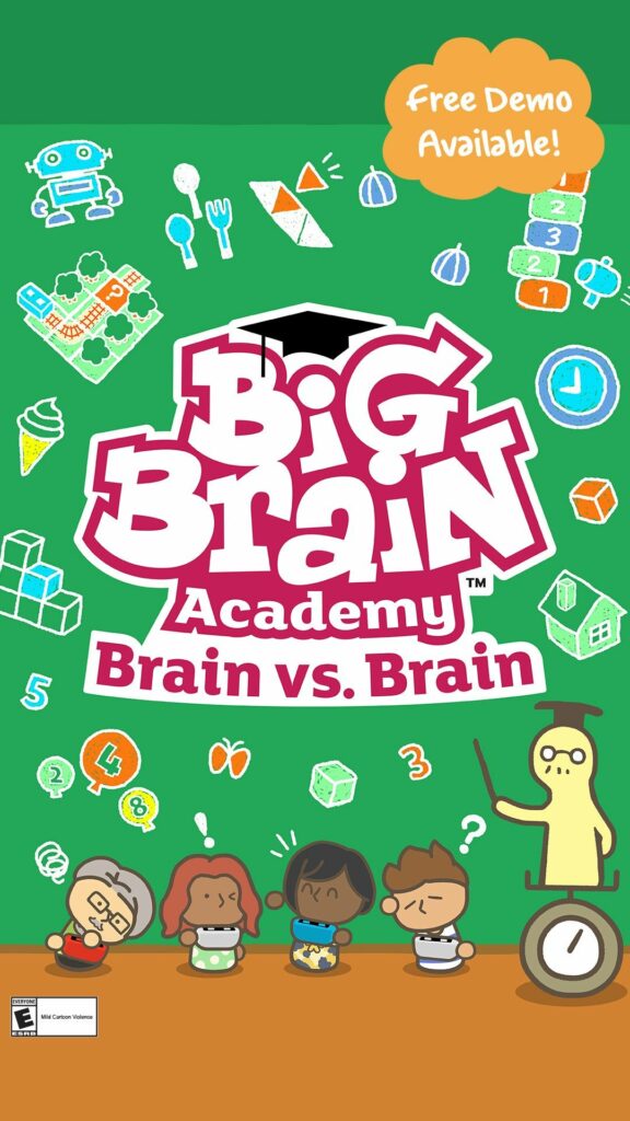 Big Brain Academy: Brain vs. Brain free demo for the game is available now