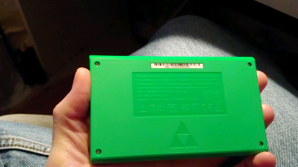 I just found Out That The Triforce on The Back of The Zelda Game & Watch Glows when you Turn it On. Really Cool!