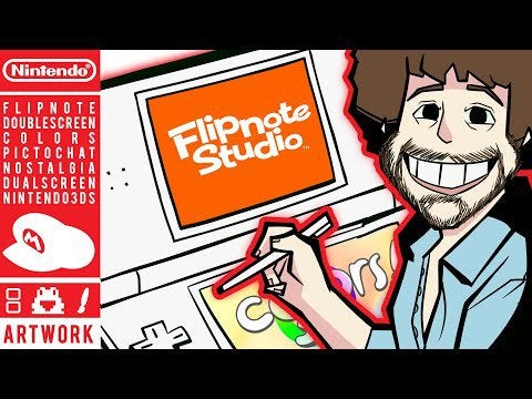How the DS/3DS created a Generation of Artists (Pictochat, Flipnote, Swapnote, Colors! 3D)