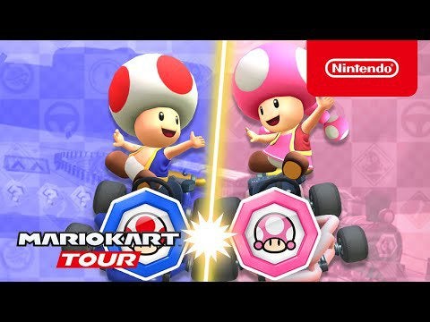 Mario Kart Tour - Toad vs. Toadette Tour Trailer