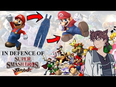 A video talking about the different art styles of each Super Smash Bros game