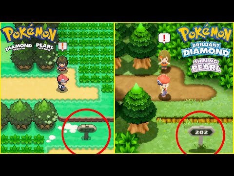 Graphics Comparison of Pokémon DP to BDSP