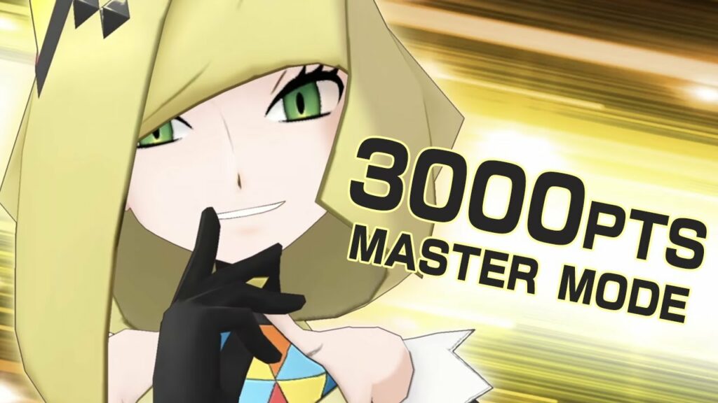[Pokemon Masters EX] HOW OP IS SS LUSAMINE?! 3000PTS MASTER MODE RUN