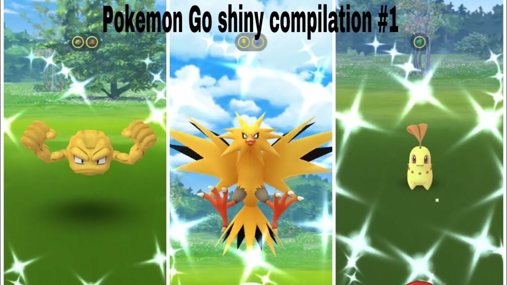 Pokemon Go shiny compilation  #1 !
