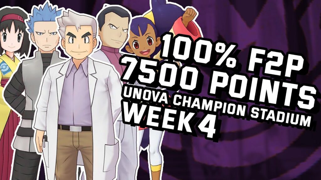 F2P 7500 Unova Champion Stadium Week 4 Master Mode| Pokemon Masters EX
