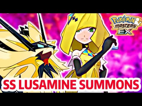 LET’S SUMMON FOR SS LUSAMINE & NECROZMA! | Pokemon Masters EX