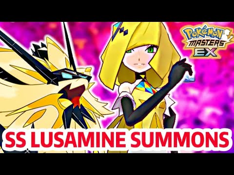 LET’S SUMMON FOR SS LUSAMINE & NECROZMA! | Pokemon Masters EX