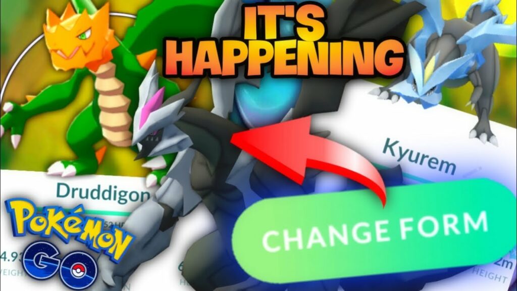 NEW Shiny Druddigon Event in Pokemon GO // *Kyurem Black & Kyurem White* get ready!