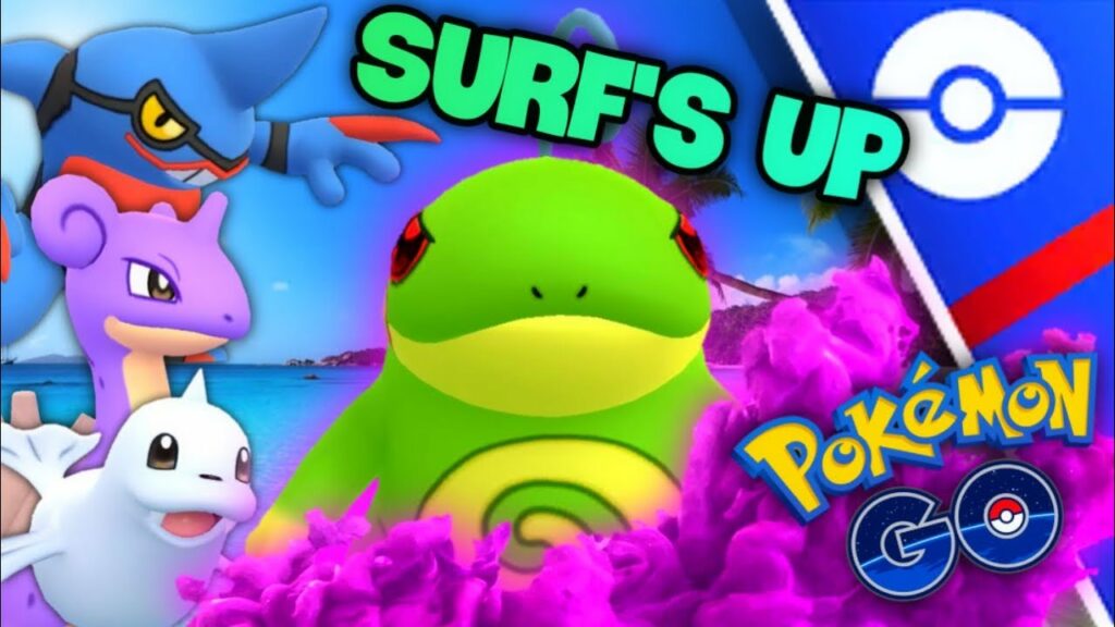 Shadow Politoed is broken in GO Battle League for Pokemon GO // Using Surf instead of Weather Ball