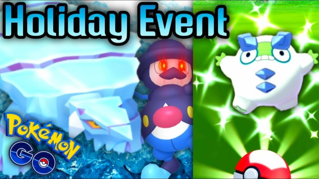 *NEW AVALUGG & SHINY* in Holiday Event for Pokemon GO // Shiny Costume nonsense