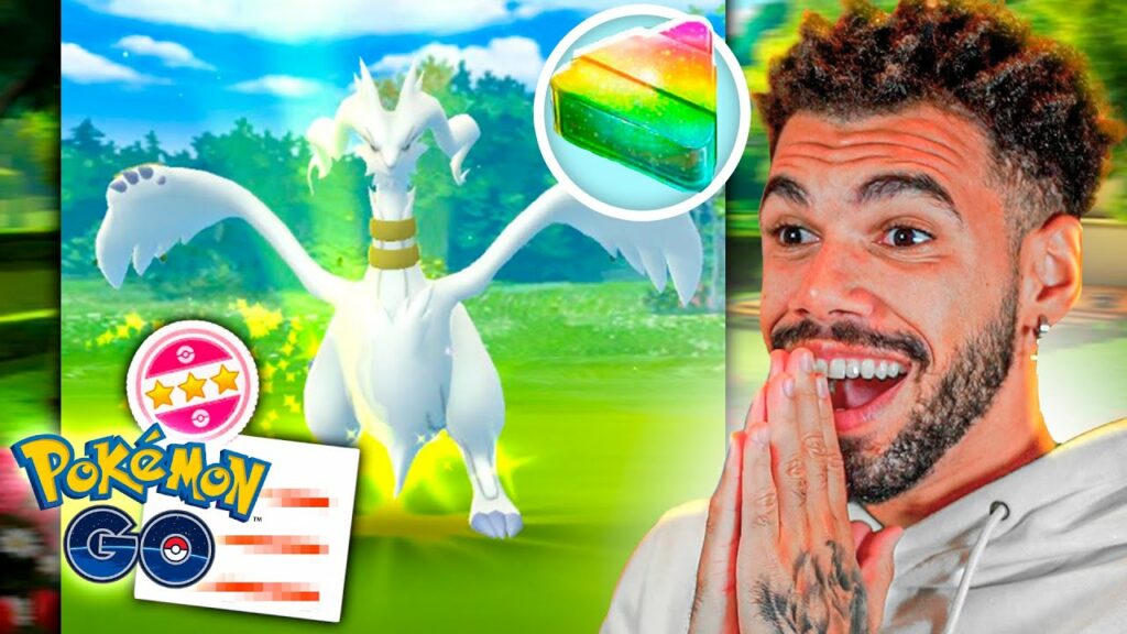 SHINY RESHIRAM COM IV ABSURDO & CONSEGUIMOS - POKEMON GO | Cris |