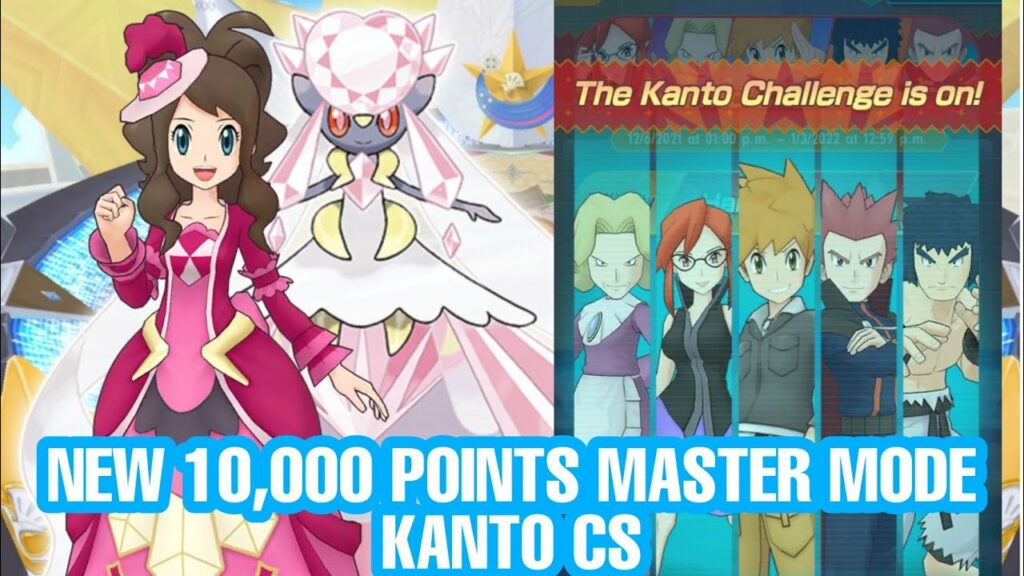 New 10,000 Points Master Mode Kanto Champion Stadium | Pokemon Masters EX