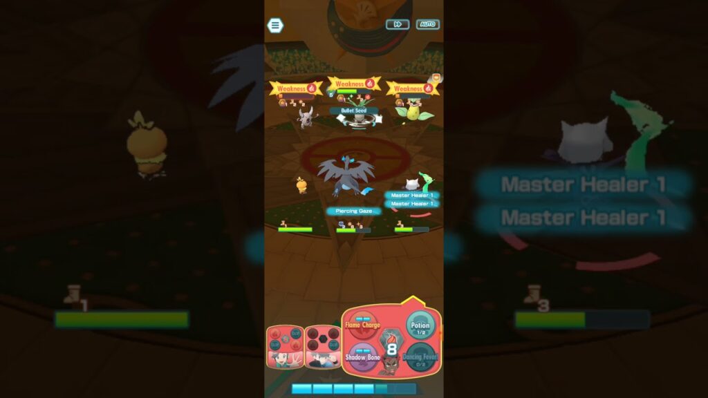 Blue Blaze Team VS League Champion-Pokemon Masters EX #shorts